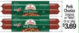 Angelo Caputo's Fresh Market Pork Chorizo offer