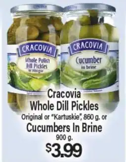 Angelo Caputo's Fresh Market Cracovia Whole Dill Pickles offer