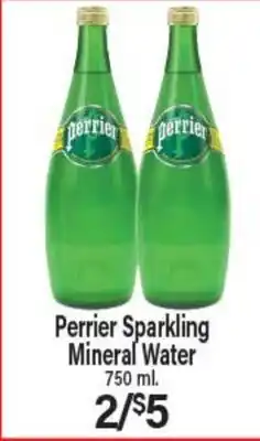 Angelo Caputo's Fresh Market Perrier Sparkling Mineral Water offer