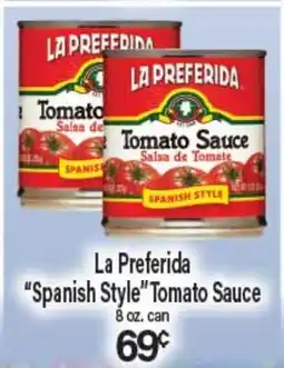 Angelo Caputo's Fresh Market La Preferida Spanish Style Tomato Sauce offer