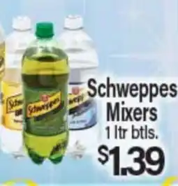 Angelo Caputo's Fresh Market Schweppes Mixers offer