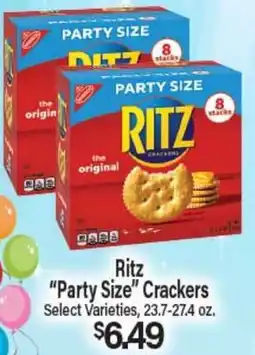 Angelo Caputo's Fresh Market Ritz Party Size Crackers offer
