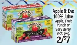 Angelo Caputo's Fresh Market Apple & Eve 100% Juice offer