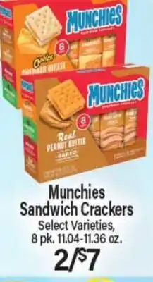 Angelo Caputo's Fresh Market Munchies Sandwich Crackers offer