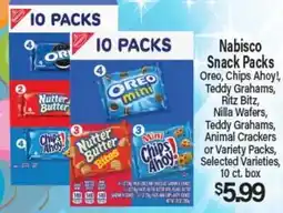 Angelo Caputo's Fresh Market Nabisco Snack Packs offer