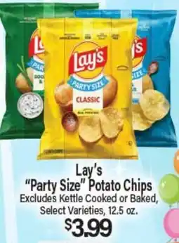 Angelo Caputo's Fresh Market Lay's Party Size Potato Chips offer