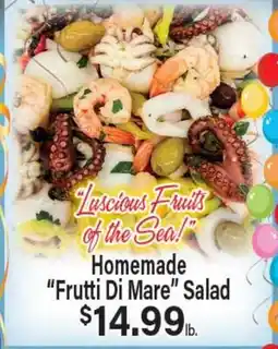Angelo Caputo's Fresh Market Homemade Frutti Di Mare Salad offer