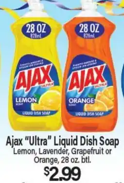 Angelo Caputo's Fresh Market Ajax Ultra Liquid Dish Soap offer