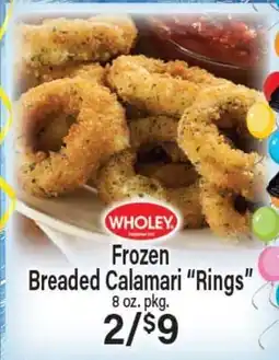 Angelo Caputo's Fresh Market Frozen Breaded Calamari Rings offer