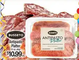 Angelo Caputo's Fresh Market BUSSETO Antipasto Platter offer