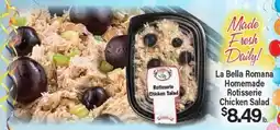 Angelo Caputo's Fresh Market La Belle Romana Homemade Rottisserie Chicken Salad offer
