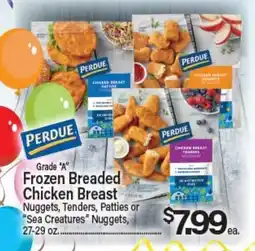 Angelo Caputo's Fresh Market Grade A Frozen Breaded Chicken Breast offer