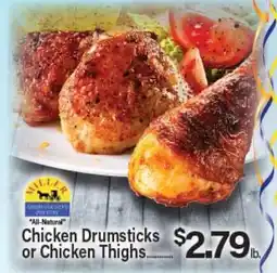 Angelo Caputo's Fresh Market Chicken Drumsticks or Chicken Thighs offer
