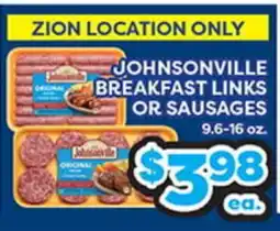 Torres Supermercado JOHNSONVILLE BREAKFAST LINKS OR SAUSAGES offer