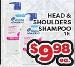 Torres Supermercado HEAD & SHOULDERS SHAMPOO offer