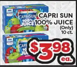 Torres Supermercado CAPRI SUN 100% JUICE offer