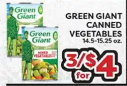 Torres Supermercado GREEN GIANT CANNED VEGETABLES offer