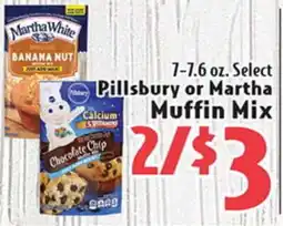 Eurofresh Market 7-7.6 oz. Select Pillsbury or Martha Muffin Mix offer