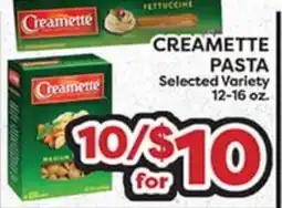 Torres Supermercado CREAMETTE PASTA offer