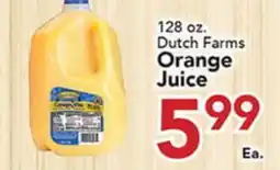 Eurofresh Market Dutch Farms Orange Juice offer
