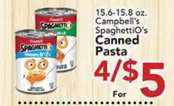 Eurofresh Market Campbell's SpaghettiO's Canned Pasta offer