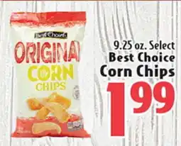 Eurofresh Market Select Best Choice Corn Chips offer