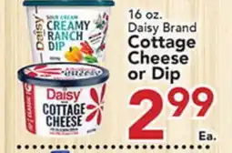Eurofresh Market Daisy Brand Cottage Cheese or Dip offer