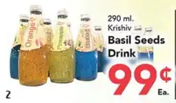 Eurofresh Market Krishiv Basil Seeds Drink offer