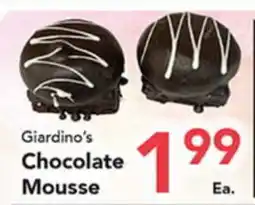 Eurofresh Market Giardino's Chocolate Mousse offer