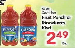 Eurofresh Market Capri Sun Fruit Punch or Strawberry Kiwi offer