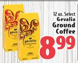 Eurofresh Market 12 oz. Select Gevalia Ground Coffee offer