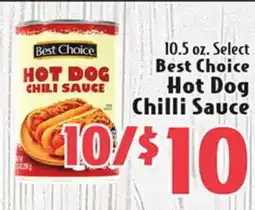 Eurofresh Market 10.5 oz. Select Best Choice Hot Dog Chilli Sauce offer