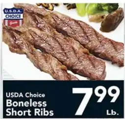 Eurofresh Market USDA Choice Boneless Short Ribs offer