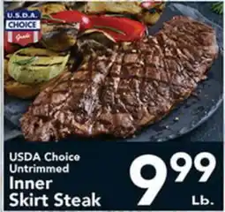 Eurofresh Market USDA Choice Untrimmed Inner Skirt Steak offer