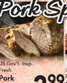 Eurofresh Market US Gov't Insp. Fresh Pork offer
