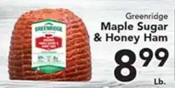 Eurofresh Market Greenridge Maple Sugar & Honey Ham offer