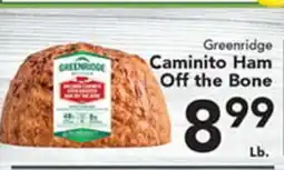 Eurofresh Market Greenridge Caminito Ham Off the Bone offer