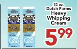 Eurofresh Market Dutch Farms Heavy Whipping Cream offer