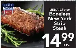 Eurofresh Market USDA Choice Boneless New York Strip Steak offer