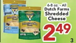 Eurofresh Market All Dutch Farms Shredded Cheese offer
