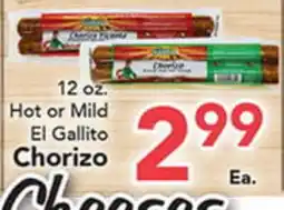 Eurofresh Market El Gallito Chorizo offer