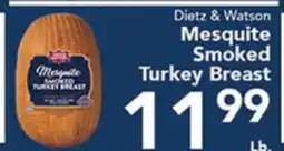 Eurofresh Market Dietz & Watson Mesquite Smoked Turkey Breast offer