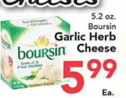 Eurofresh Market Boursin Garlic Herb Cheese offer