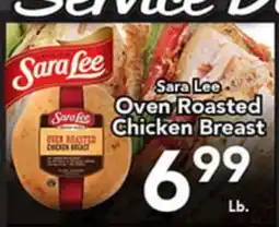 Eurofresh Market Sara Lee Oven Roasted Chicken Breast offer