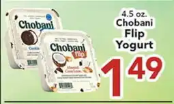 Eurofresh Market 4.5 oz. Chobani Flip Yogurt offer
