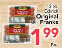 Eurofresh Market Eckrich Original Franks offer