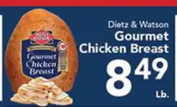 Eurofresh Market Dietz & Watson Gourmet Chicken Breast offer