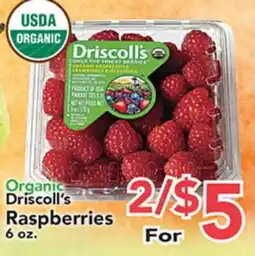 Eurofresh Market Organic Driscoll's Raspberries offer