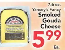 Eurofresh Market Yancey's Fancy Smoked Gouda Cheese offer
