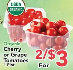 Eurofresh Market Organic Cherry or Grape Tomatoes offer